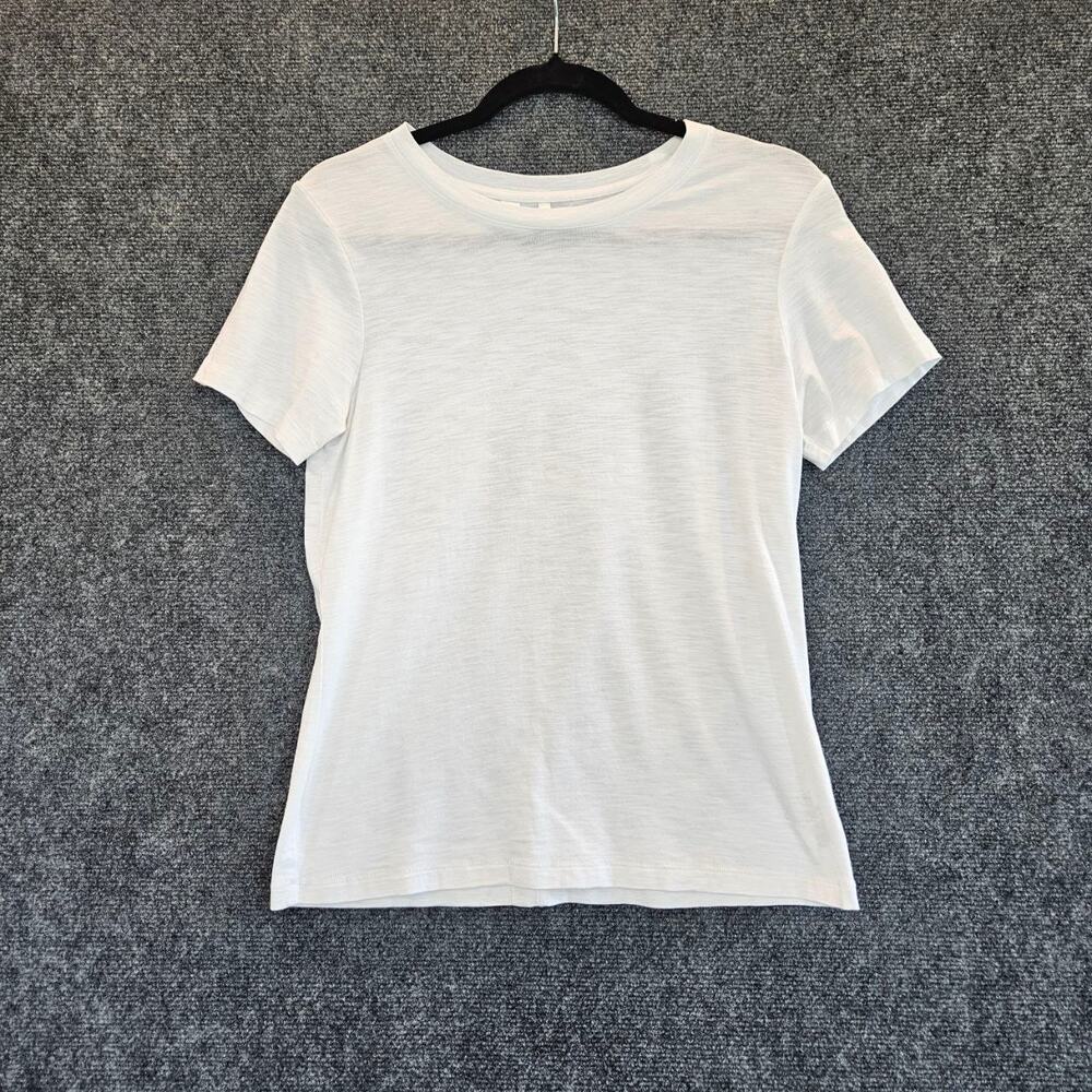 TravisMathew White Modal Blend Crew Neck Tee Size S
